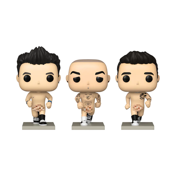 BLINK 182 - 3-PACK - MARK HOPPUS/TRAVIS BARKER/ TOM DELONGE GA EXCL