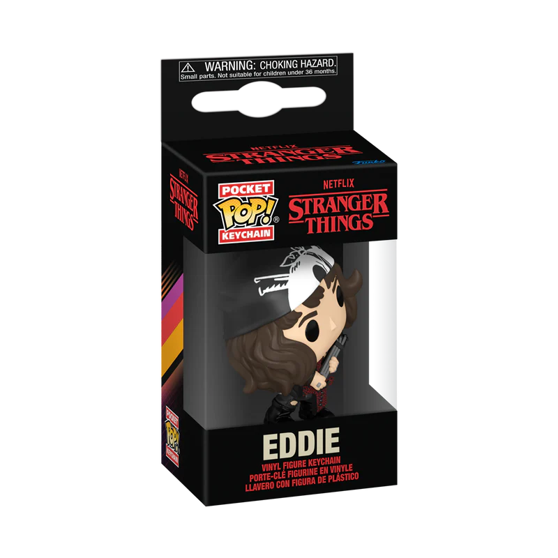 STRANGER THINGS 4 - KEYCHAIN - EDDIE