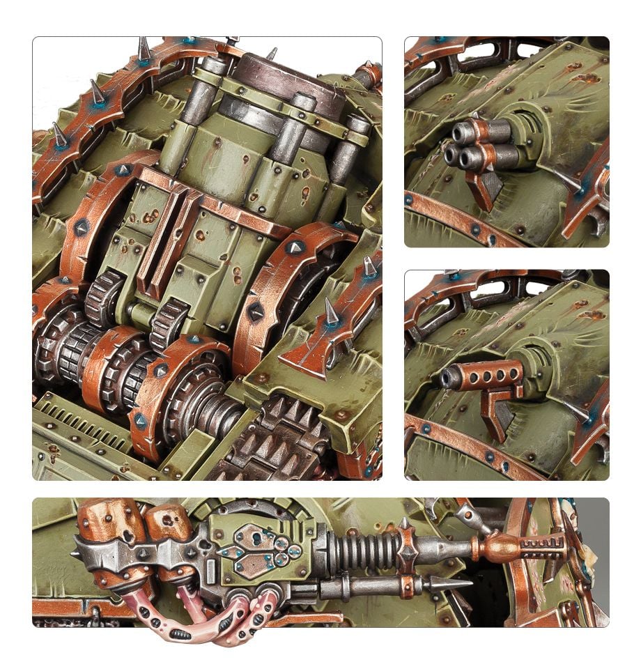 WARHAMMER 40K: DEATH GUARD PLAGUEBURST CRAWLER