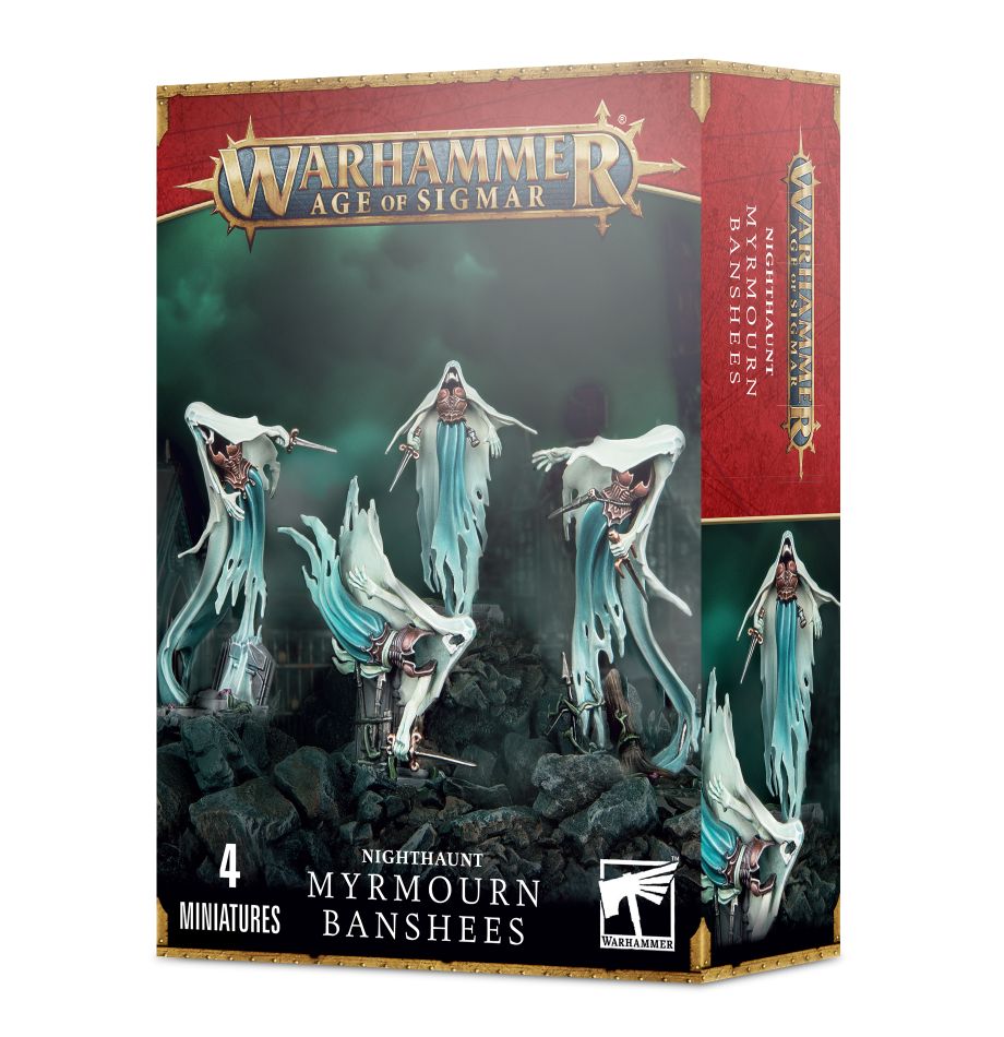 WARHAMMER AGE OF SIGMAR: NIGHTHAUNT MYRMOURN BANSHEES