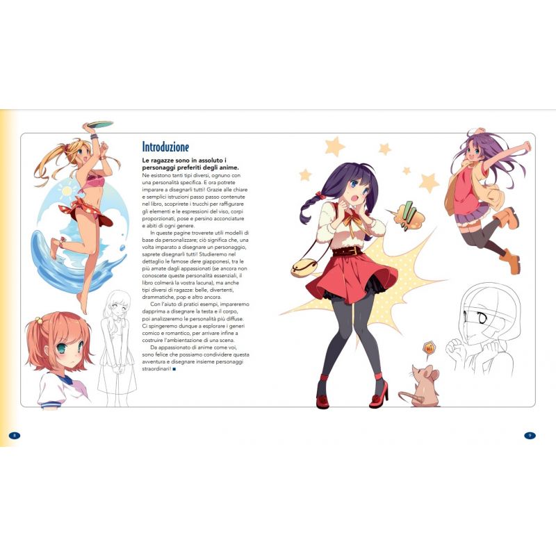 Guida al Disegno Anime-Le Figure Femminili