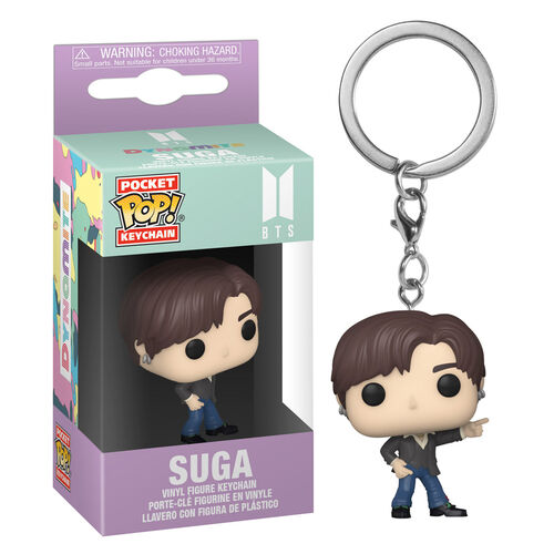 BTS: DYNAMITE - POP FUNKO VINYL KEYCHAIN SUGA