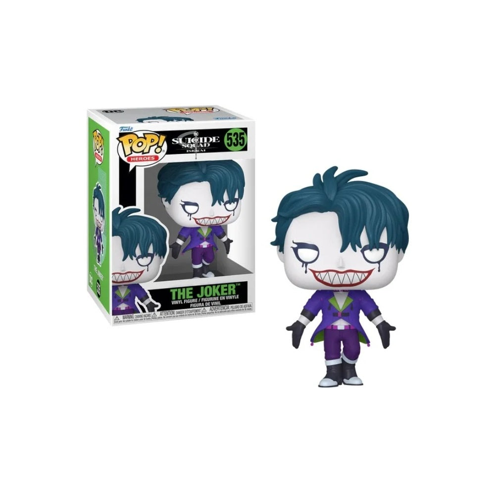 DC COMICS: SUICIDE SQUAD ISEKAI - POP FUNKO VINYL FIGURE 535 JOKER REGULAR 9CM