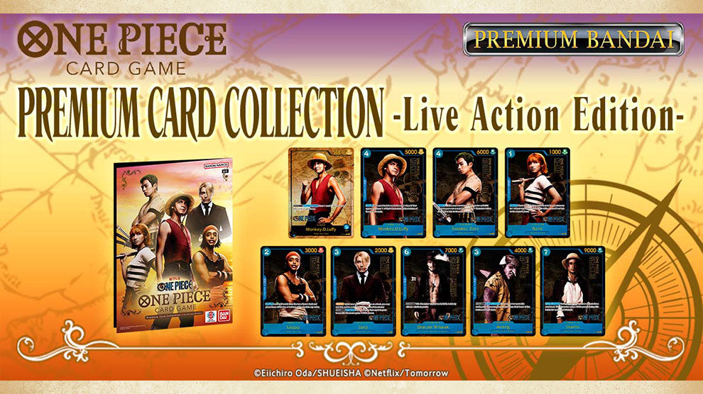 ONE PIECE CARD GAME - PREMIUM CARD COLLECTION - LIVE ACTION