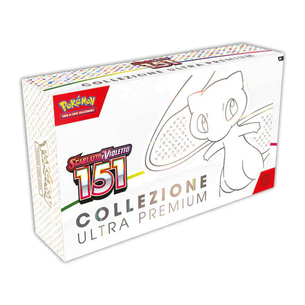 POKEMON - COLLEZIONE SCARLATTO E VIOLETTO 151 - ULTRA PREMIUM COLLECTION MEW ITA