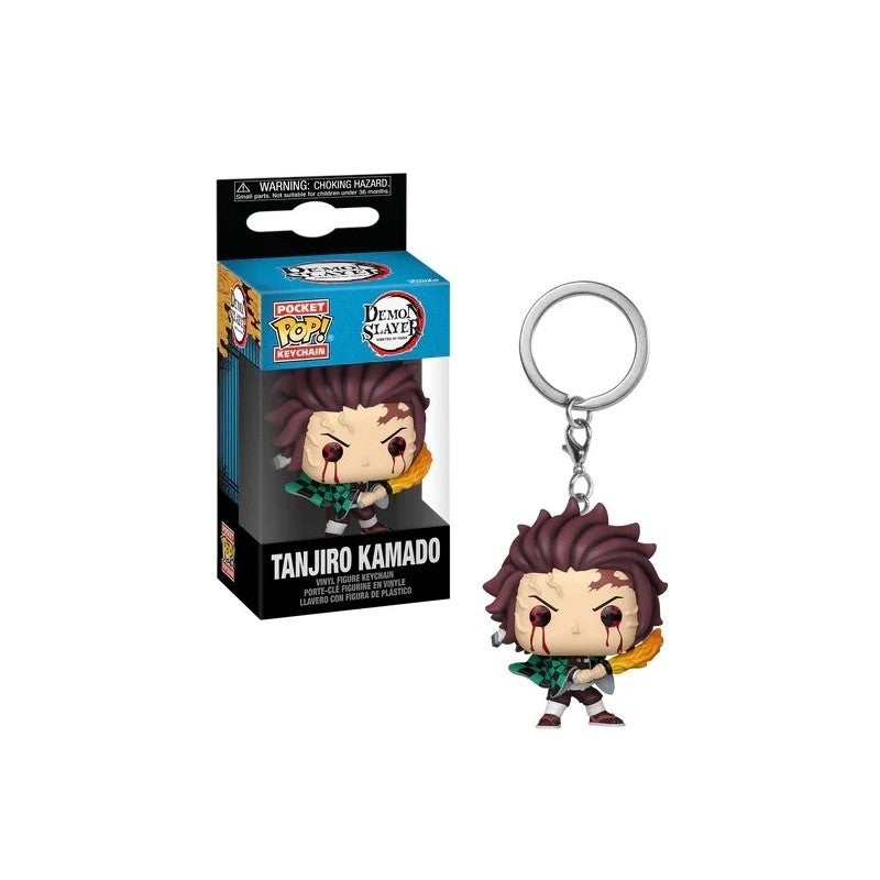 DEMON SLAYER - KEYCHAIN - TANJIRO (SUN BREATHING)