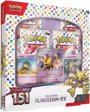POKEMON - COLLEZIONE SCARLATTO E VIOLETTO 151 - ALAKAZAM-EX - ITA