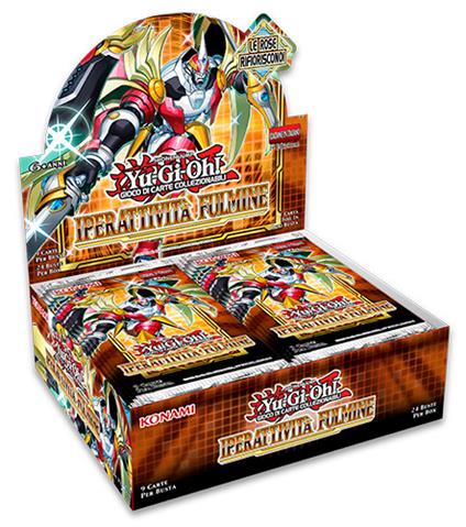 YU-GI-OH! - IPERATTIVITA' FULMINE (24 BUSTE) - ITA -SOLO BUSTINE SINGOLE