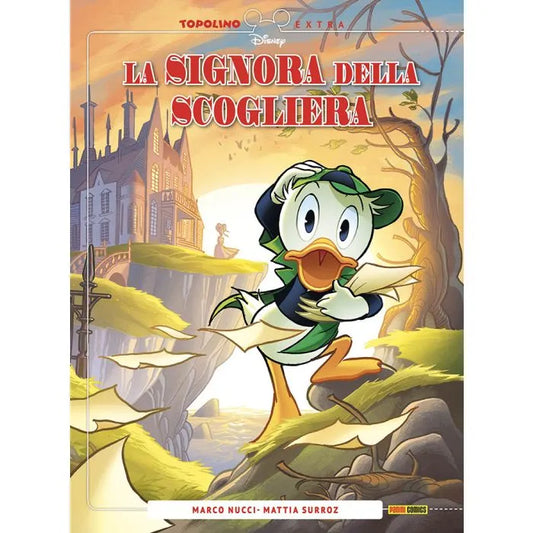 LA SIGNORA DELLA SCOGLIERA CON LITOGRAFIA