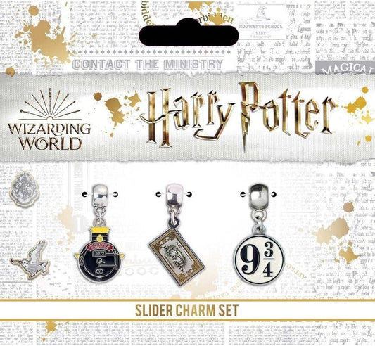 HARRY POTTER SLIDER CHARM SET