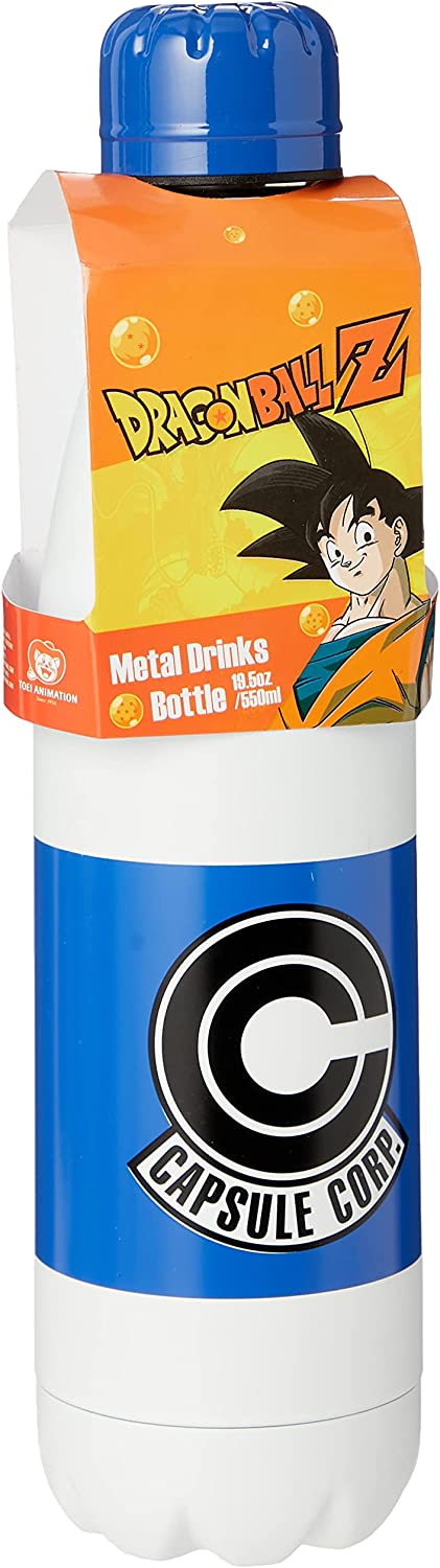 DRAGON BALL Z - BOTTIGLIA IN METALLO 550ML - CAPSULE CORP