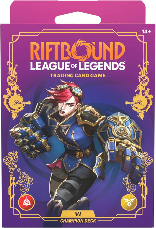 RIFTBOUND - LEAGUE OF LEGENDS - CHAMPION DECK - UNLEASHED: VI - ENG