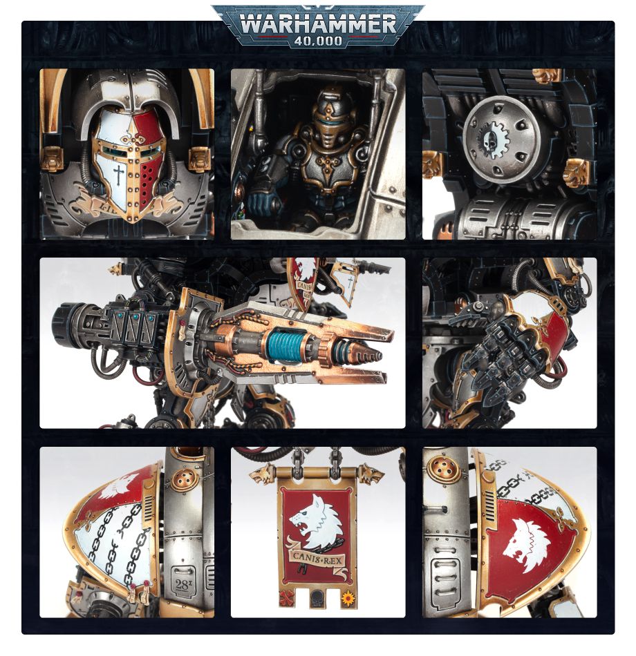 WARHAMMER 40K: KNIGHT PRECEPTOR CANIS REX