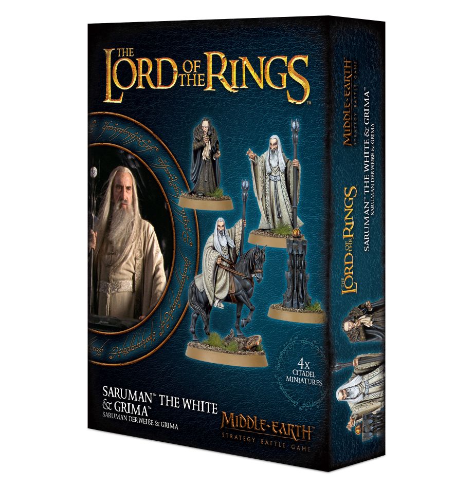 LORD OF THE RINGS: SARUMAN THE WHITE & GRIMA