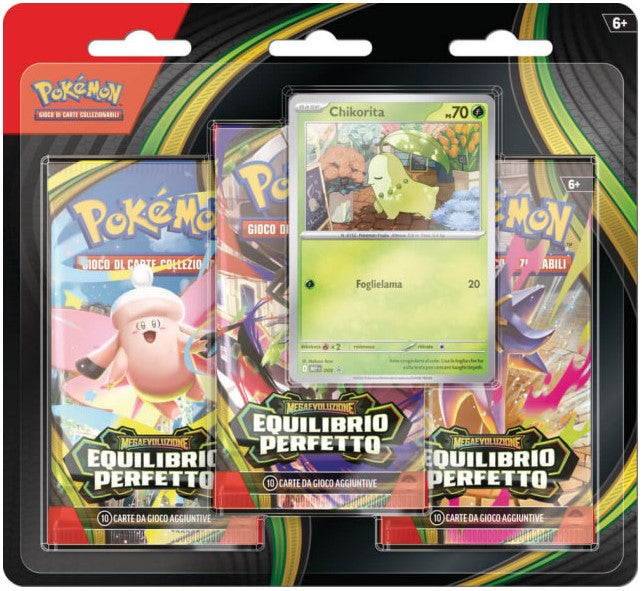 Pokemon Megaevoluzione Equilibrio Perfetto (3 Buste- ITA)