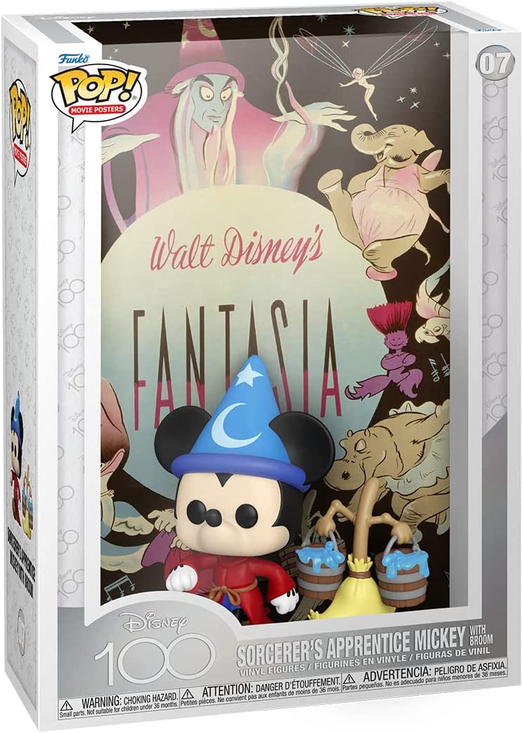 DISNEY: 100TH ANNIVERSARY - 07 - FANTASIA MOVIE COVERS