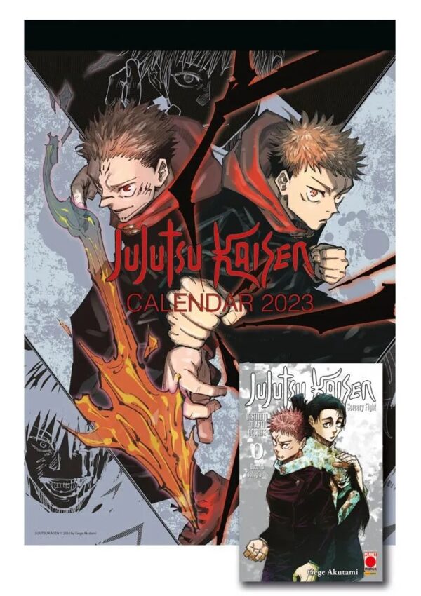 JUJUTSU KAISEN - SORCERY FIGHT CALENDAR 2023 + JUJUTSU KAISEN 1 VARIANT