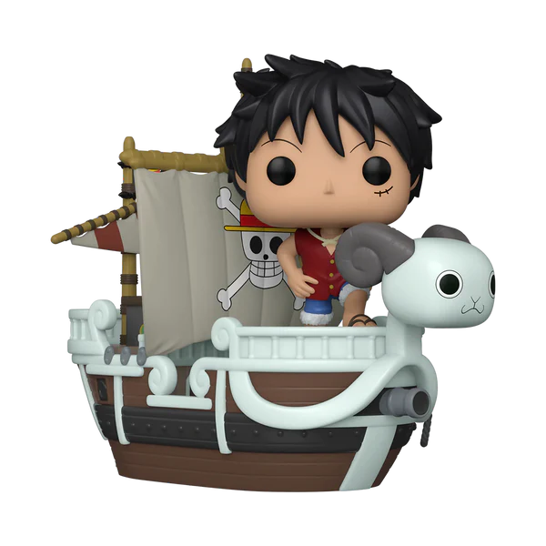 ONE PIECE - POP FUNKO RIDE SUPER DELUXE 111 LUFFY W/GOING MERRY