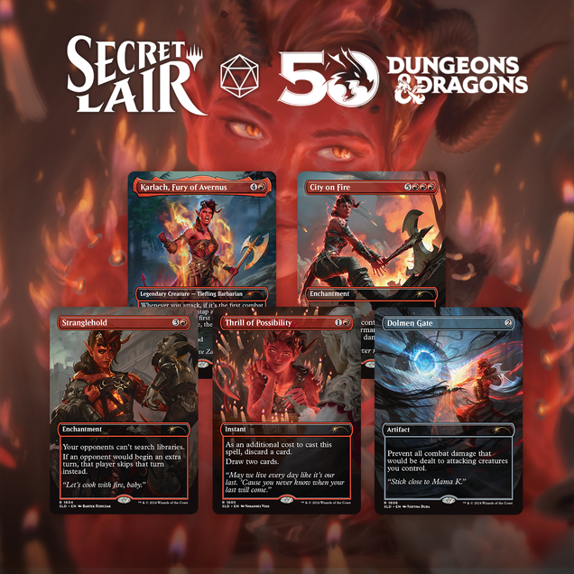 Secret Lair x Dungeons &amp; Dragons: Karlach's Rage
