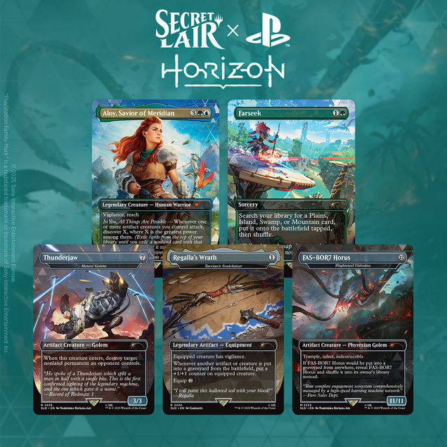 Secret Lair x Horizon: Into the Forbidden West