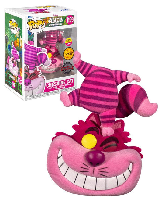 ALICE IN WONDERLAND - 1199 - CHESHIRE CAT CHASE SPECIAL EDITION GLOW IN THE DARK FLOCKED