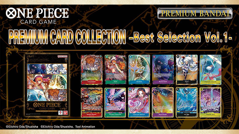 ONE PIECE PREMIUM CARD COLLECTION -BEST SELECTION- VOL. 1 SEALED