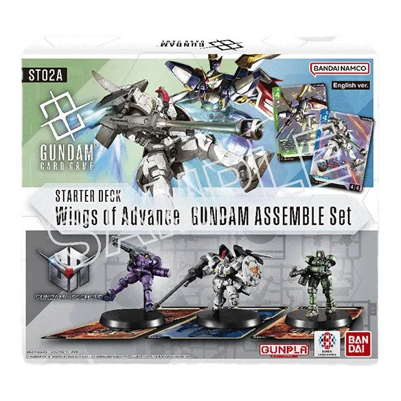 Gundam Card Game – Wings of Advance – Starter Set Assembled [ST02A]