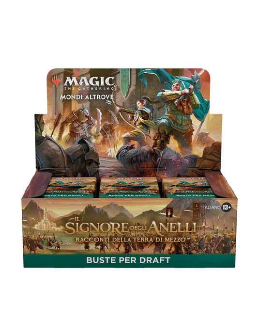 MTG The Lord of the Rings Middle-earth Draft Booster Display (36 Packs) - ITA - SOLO BUSTINE