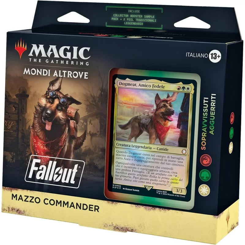 COMMANDER DECK FALLOUT ITA - sopravvissuti agguerriti