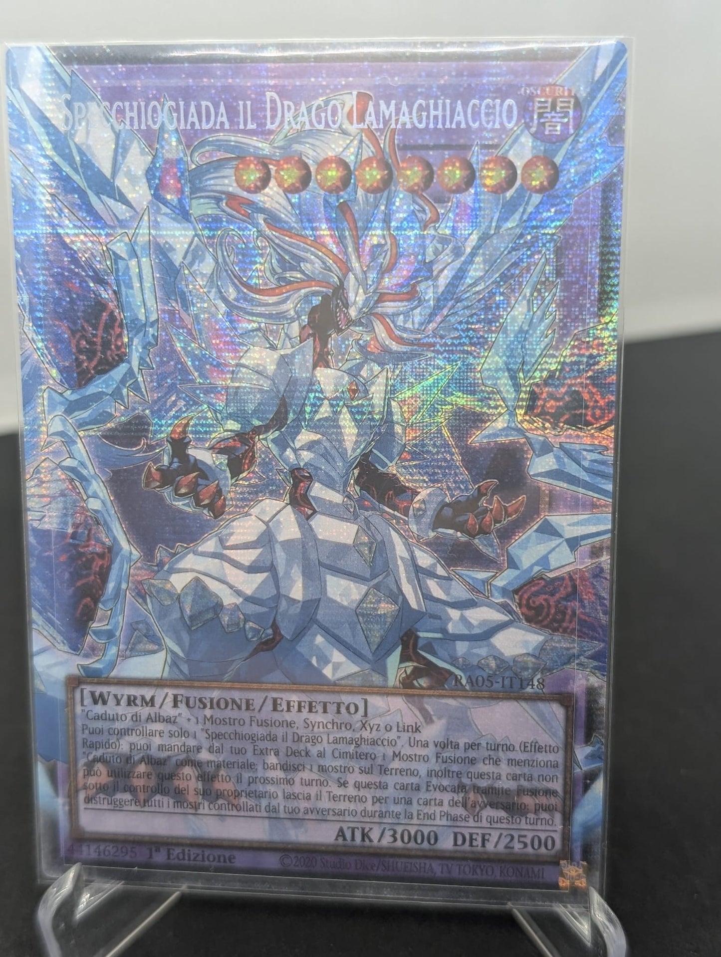 Specchiogiada il Drago Lamaghiaccio (V.2 - Starlight Rare)