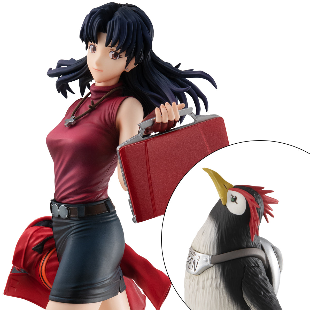 Megahouse GALS Series Evangelion Misato Katsurgi & Pen Pen