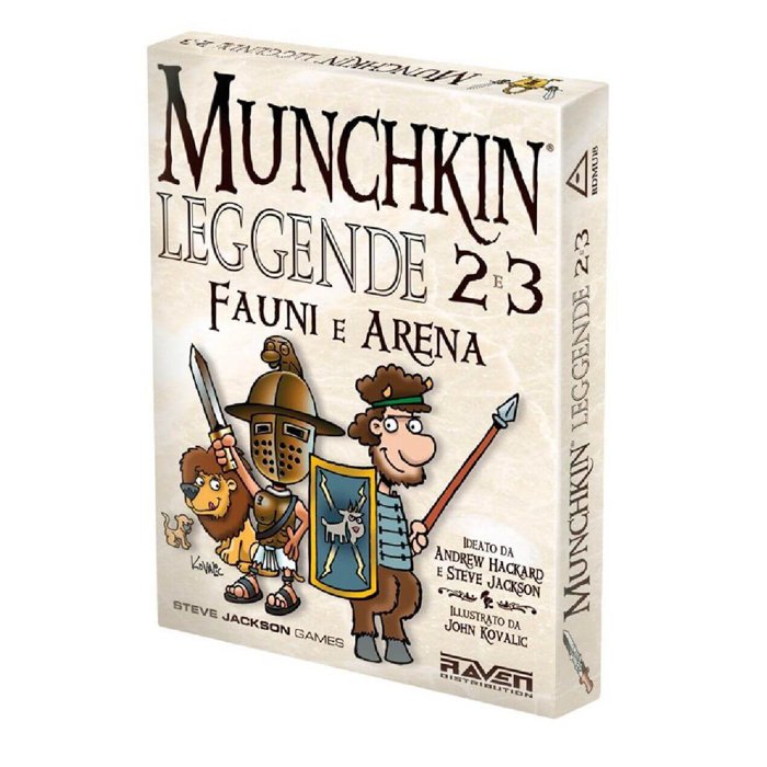 MUNCHKIN LEGGENDE 2 E 3