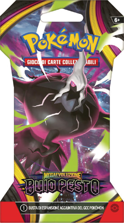 Pokemon Buio Pesto Paper Sleeve 1 Bustina  Italiano
