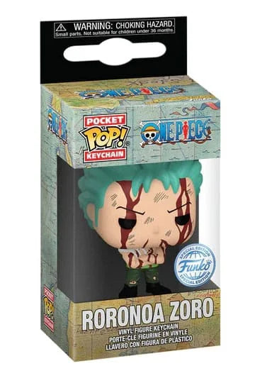 ONE PIECE - KEYCHAIN - ZORO (NOTHING HAPPENED)