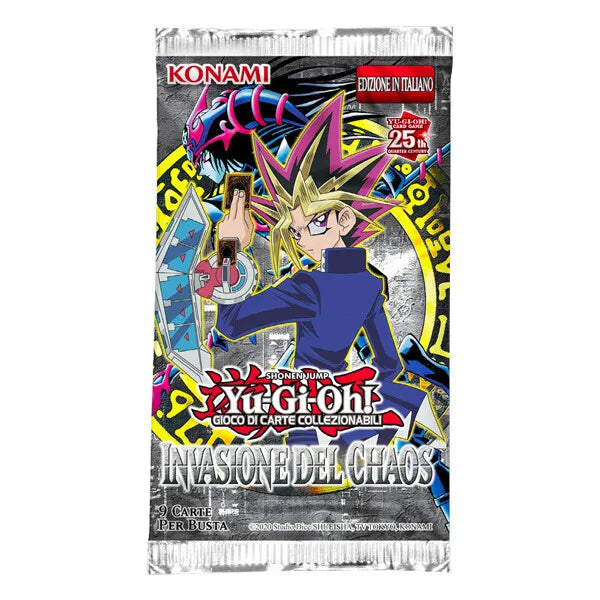 YU-GI-OH! - 25TH - INVASIONE DEL CHAOS (ITA) - SOLO BUSTINE SINGOLE