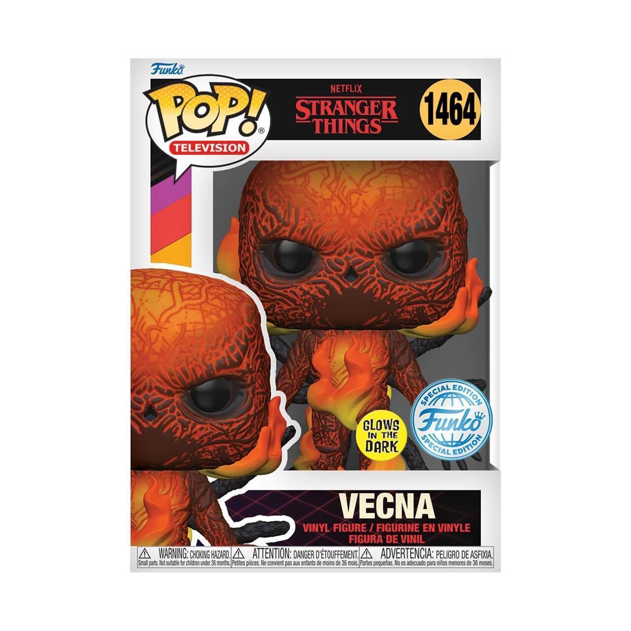 STRANGER THINGS - 1464 - VECNA (RD/ FIRE) (GW) CARTOOMICS 2023 EXCL