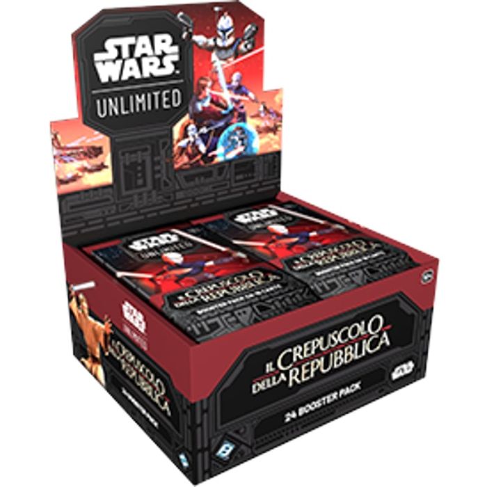 Star Wars Unlimited - Twilight of the Republic - Box da 24 Booster Pack ITA