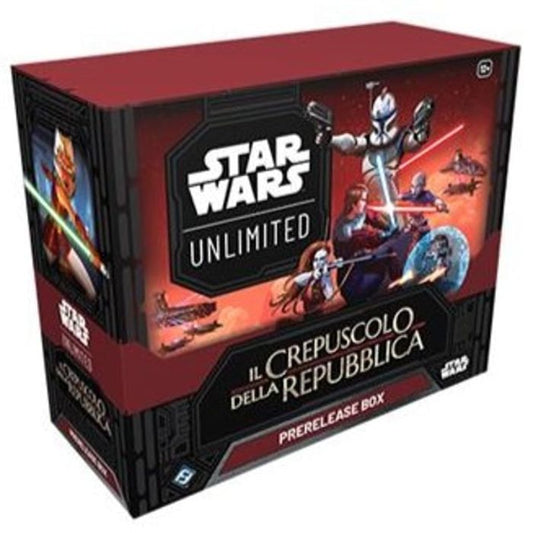 Star Wars Unlimited - Crepuscolo della Repubblica - Prerelease Box PREORDER