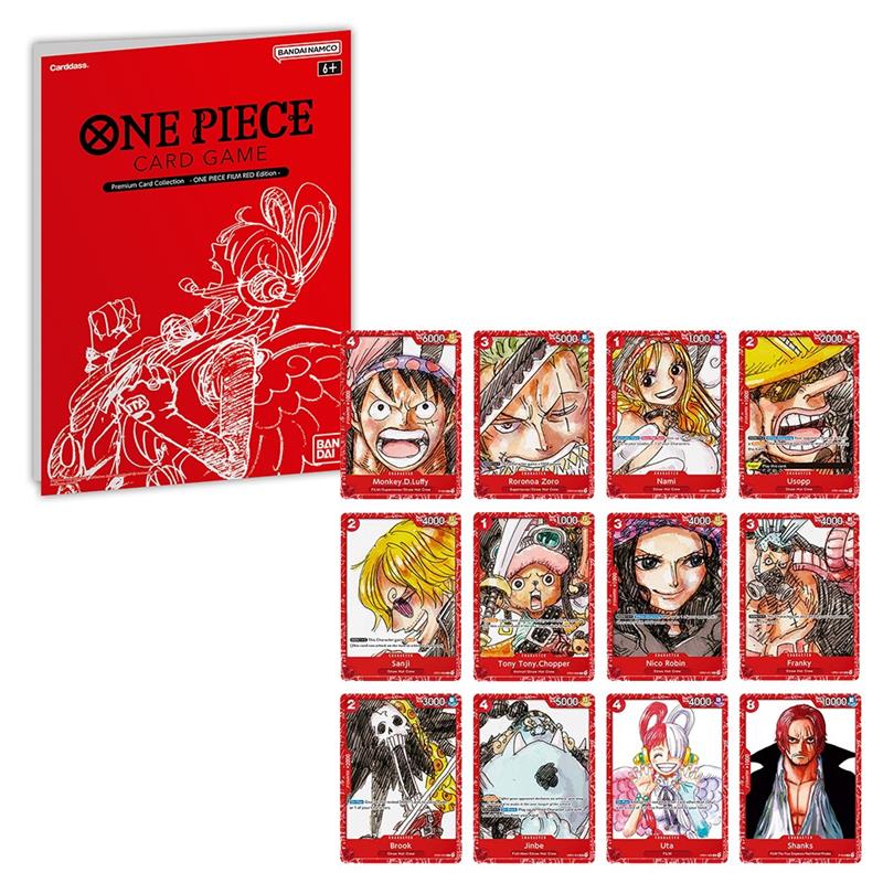 ONE PIECE CARD GAME - PREMIUM CARD COLLECTION - FILM RED EDITION - ENG