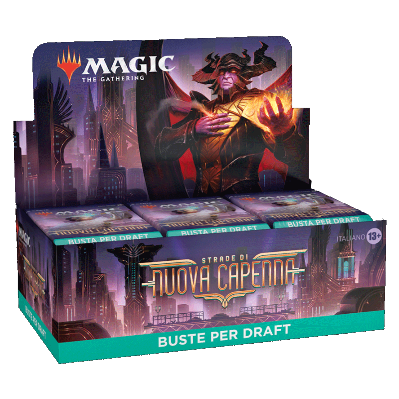 BOX DRAFT BOOSTER - STREETS OF NEW CAPENNA (36 BUSTE) - ITA