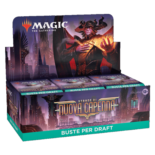 BOX DRAFT BOOSTER - STREETS OF NEW CAPENNA (36 BUSTE) - ITA