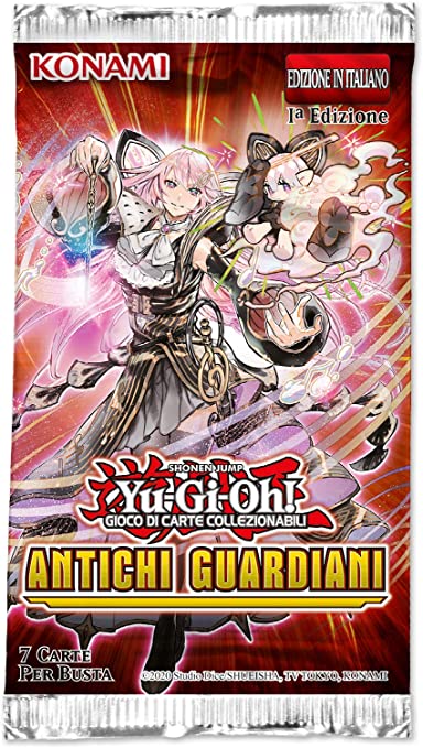YU-GI-OH! - ANTICHI GUARDIANI (24 BUSTE) - ITA - SOLO BUSTINE SINGOLE