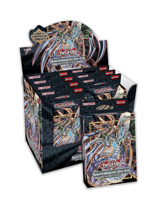 YU-GI-OH! - STRUCTURE DECK - CYBER ATTACCO UNLIMITED (8 MAZZI) - ITA