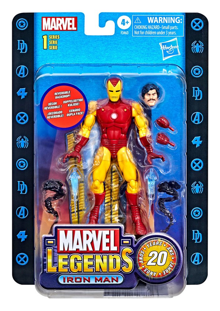 MARVEL LEGENDS - 20TH ANNIVERSARY - IRON MAN - ACTION FIGURE