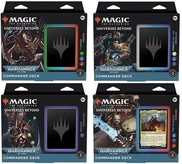 MTG Warhammer 40K Commander Deck Display ENG