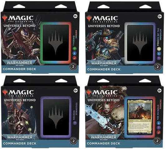 MTG Warhammer 40K Commander Deck Display ENG