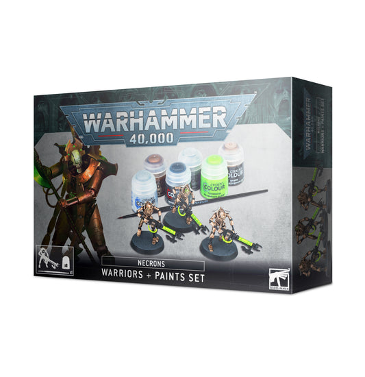 WARHAMMER 40K: NECRONS: WARRIORS + PAINT SET