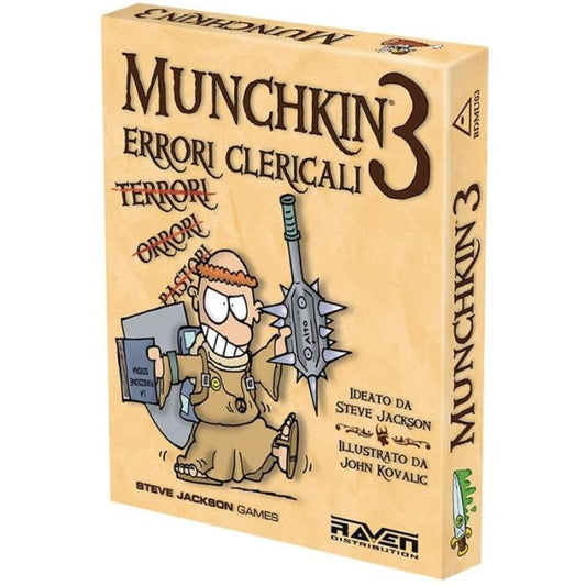 Munchkin 3 Errori Clericali